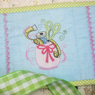 sewing machine sketch embroidery design